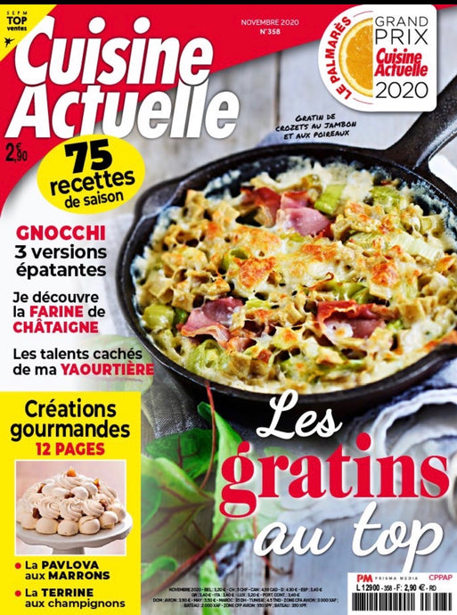 CUISINE ACTUELLE- Nov 2020