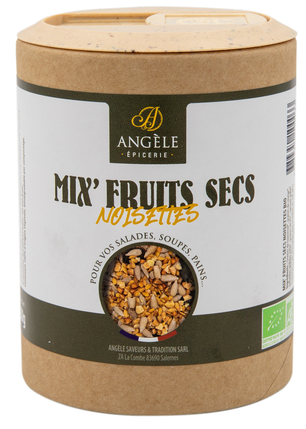 MIX' FRUITS SECS NOISETTES GRILLEES
