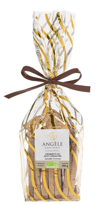 croquet amande et petit épeautre, bio, angele confiserie