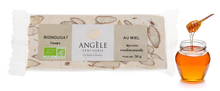 Charger l&#39;image dans la galerie, nougat biologique nature au miel, angele confiserie, nougat bio