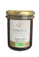 Charger l&#39;image dans la galerie, raisin confit, raisin bio, fruit confit, fruits confits bio, angèle confiserie